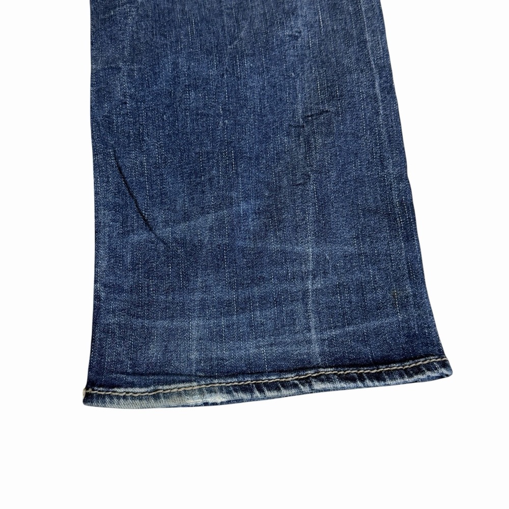 Silver Jeans Suki High Boot Women's Size 33x35 Dark Wash Stretch Denim Jeans - Picture 5 of 9